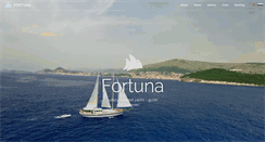 Desktop Screenshot of fortuna-sail-croatia.com